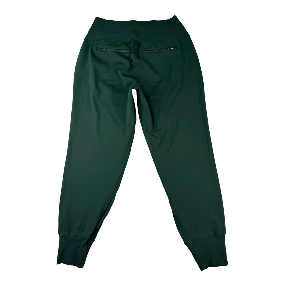 Athleta Venice Jogger Pants Dark Green Women Medium Activewear